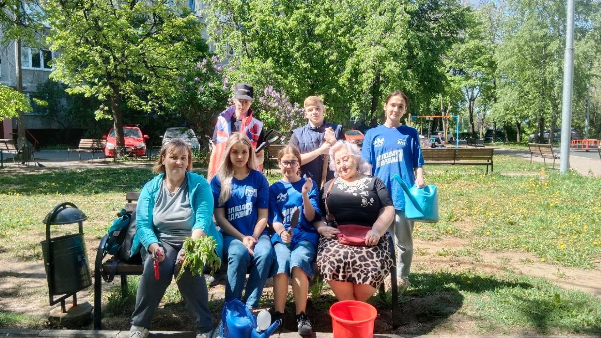 Город-сад, волонтеры, молодая гвардия, Ольга Пушкарева, Союз садоводов, кустарники, ул гагарина,