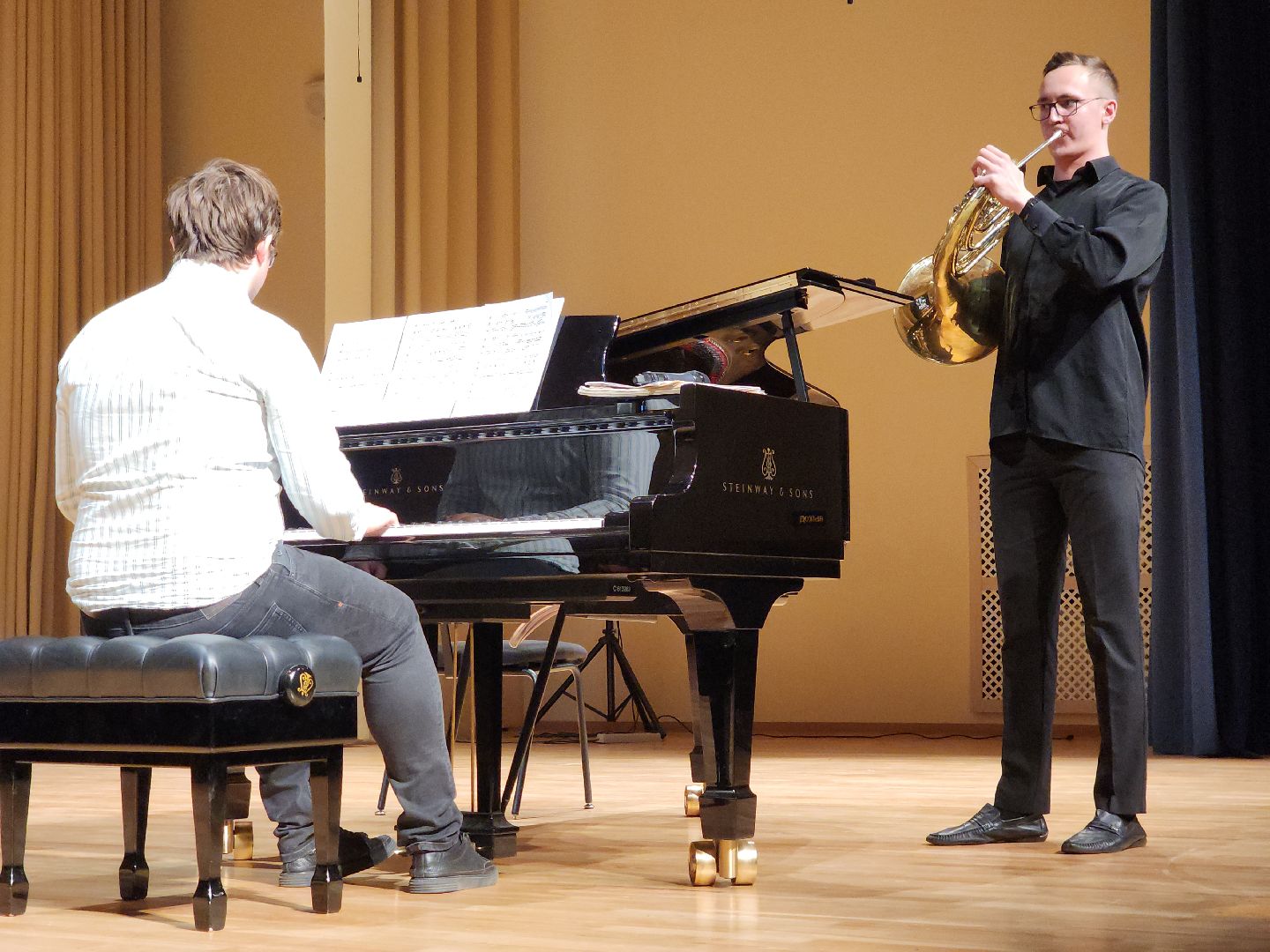 пушкино, музыкальный колледж, музыкальный вечер, студенты, композитор, духовой оркестр,