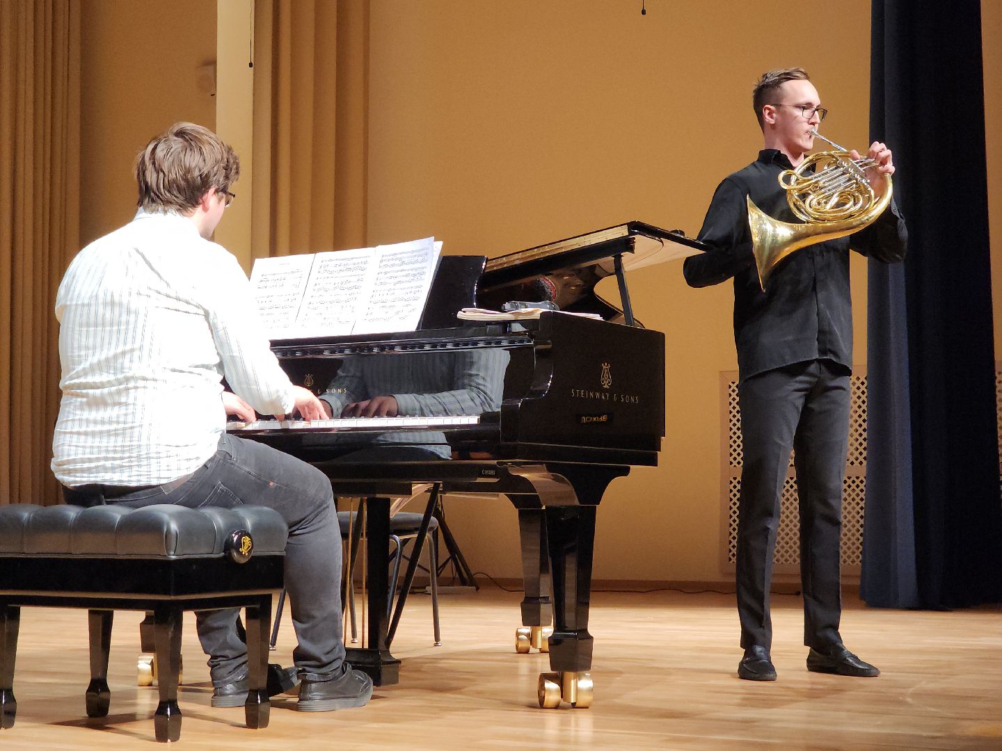 пушкино, музыкальный колледж, музыкальный вечер, студенты, композитор, духовой оркестр,