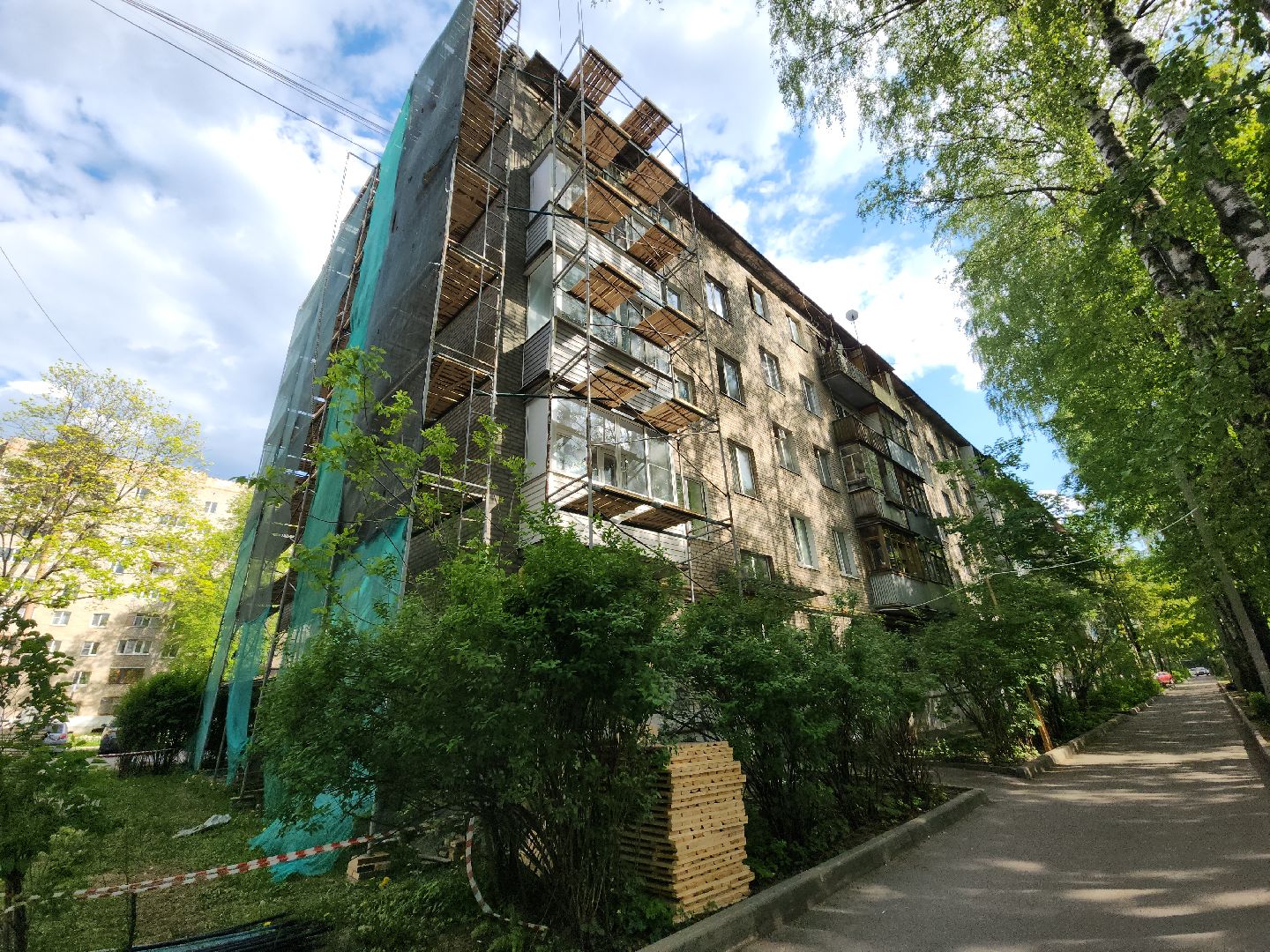 капитальный ремонт, пушкино, многоквартирные дома, ремонт многоквартирных домов,