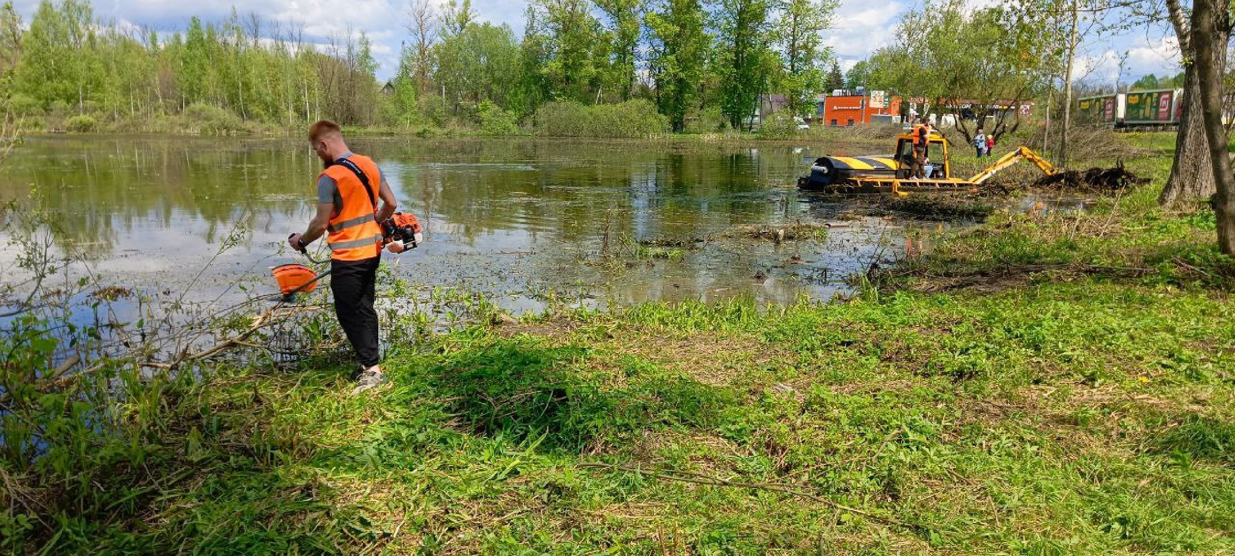 Дмитров, Очистка прудов,