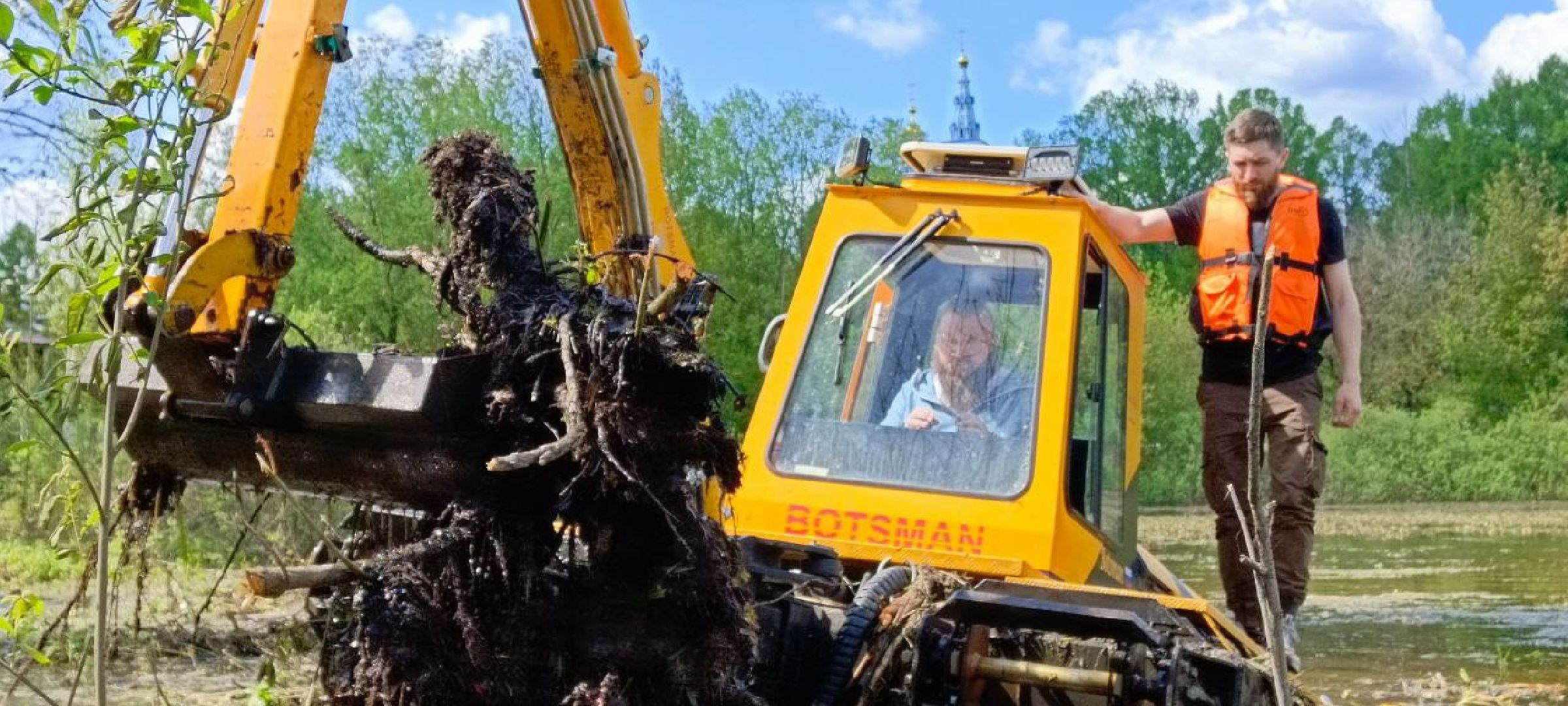 Дмитров, Очистка прудов,