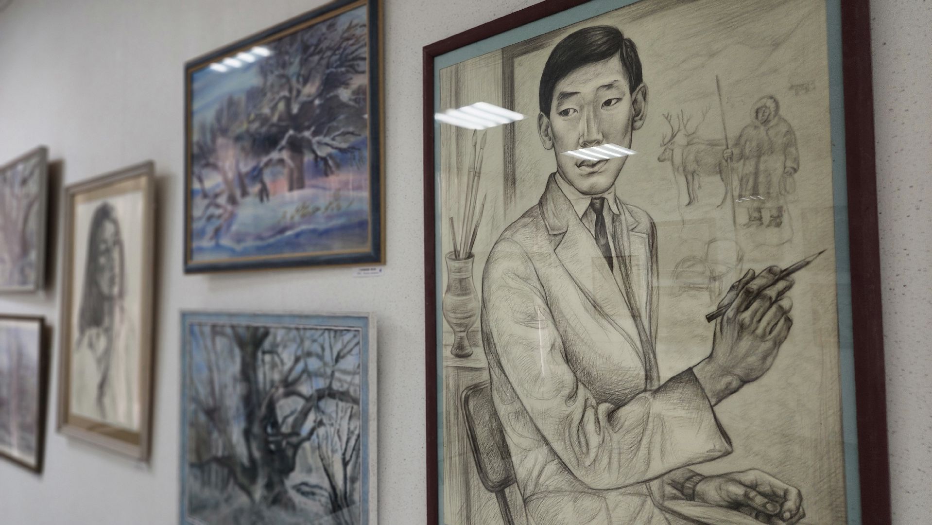 протвино, культура, акварель, алла гвоздюк, выставочный центр,