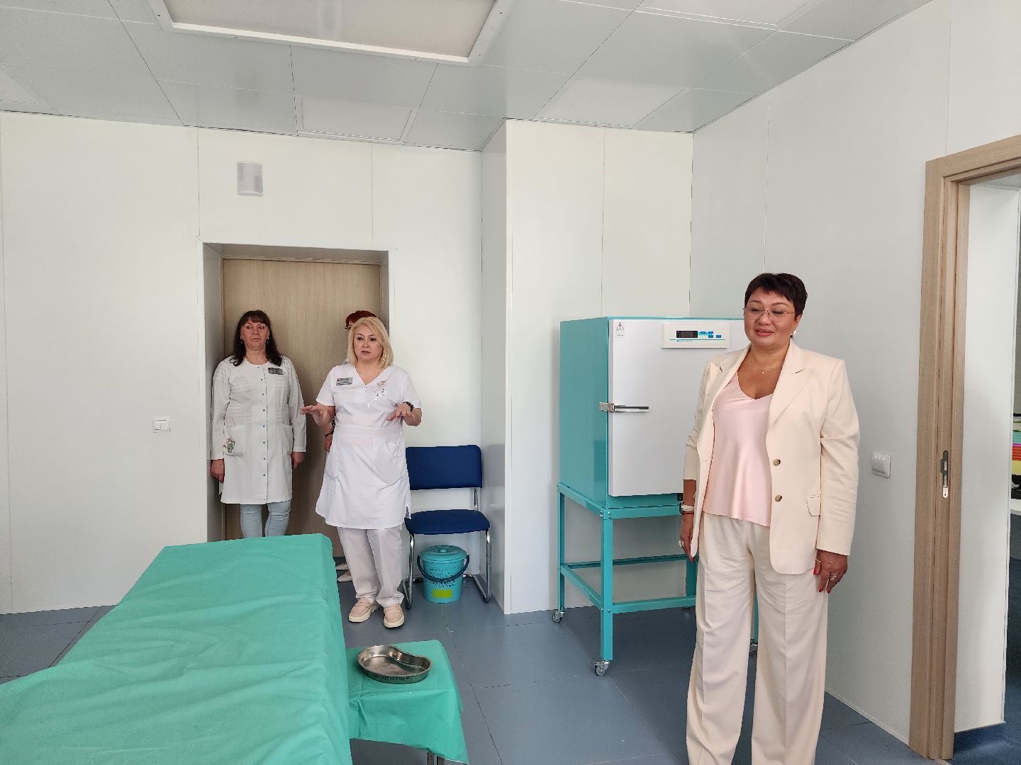 капитальный ремонт, капитальный ремонт поликлиники, открытие,