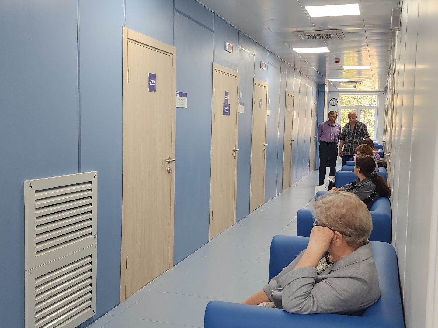 капитальный ремонт, капитальный ремонт поликлиники, открытие,