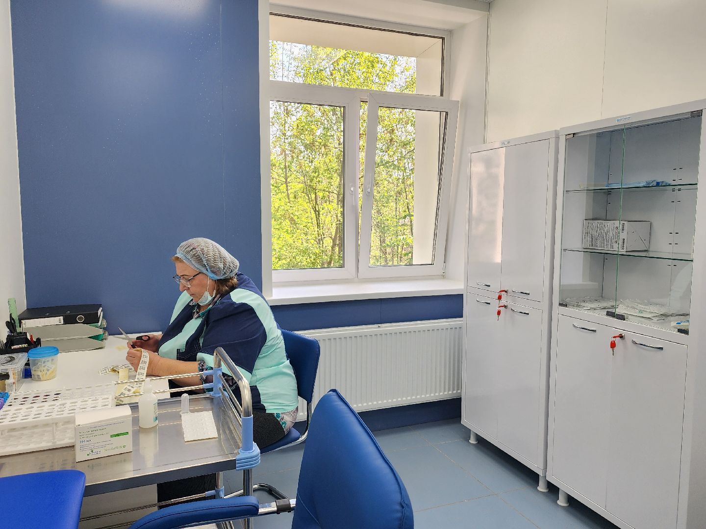 капитальный ремонт, капитальный ремонт поликлиники, открытие,