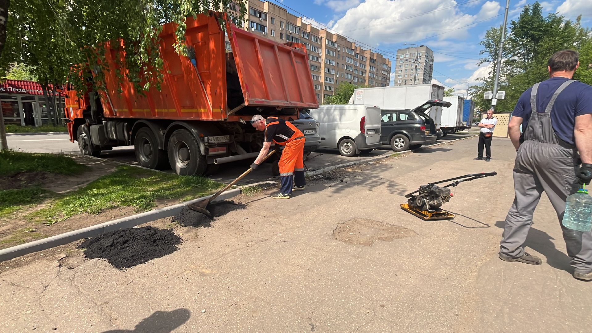 ямы, ямочный ремонт, ремонт дорог, дороги,