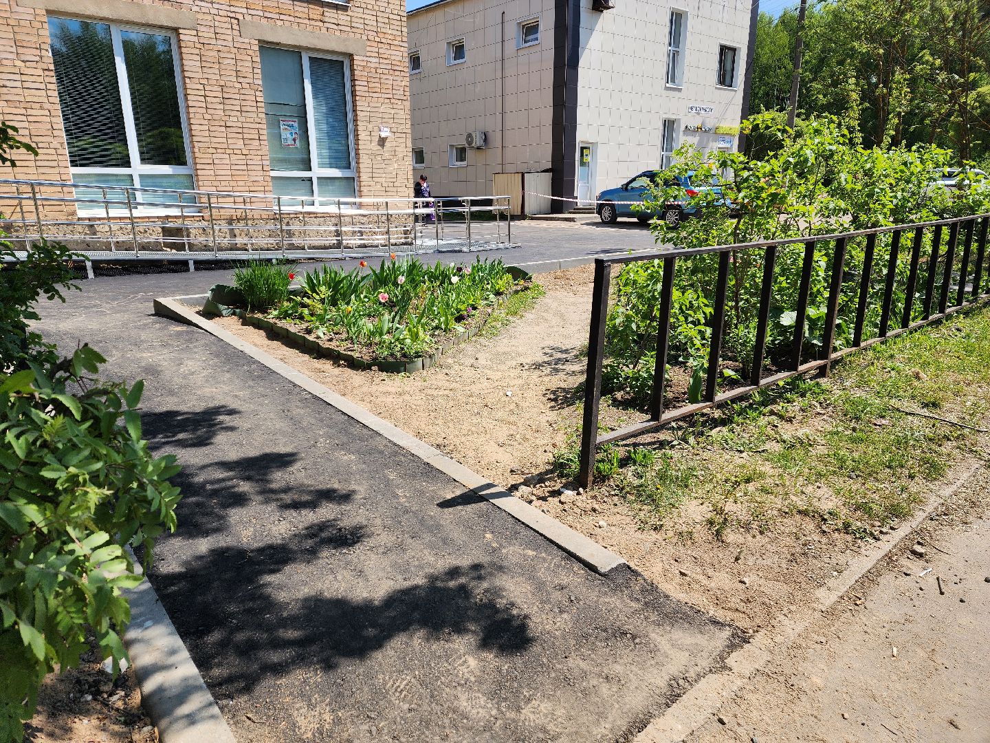 красноармейск, г.о. пушкинский, благоустройство, библиотека,