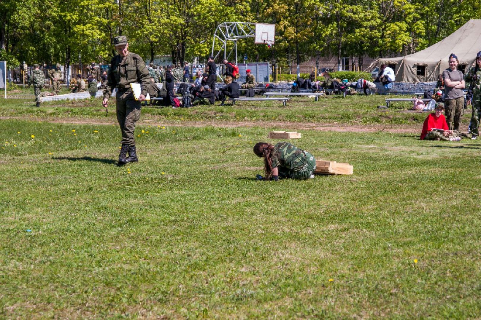 тропа разведчика, игра, патриотизм, соревнования, Юнармия,