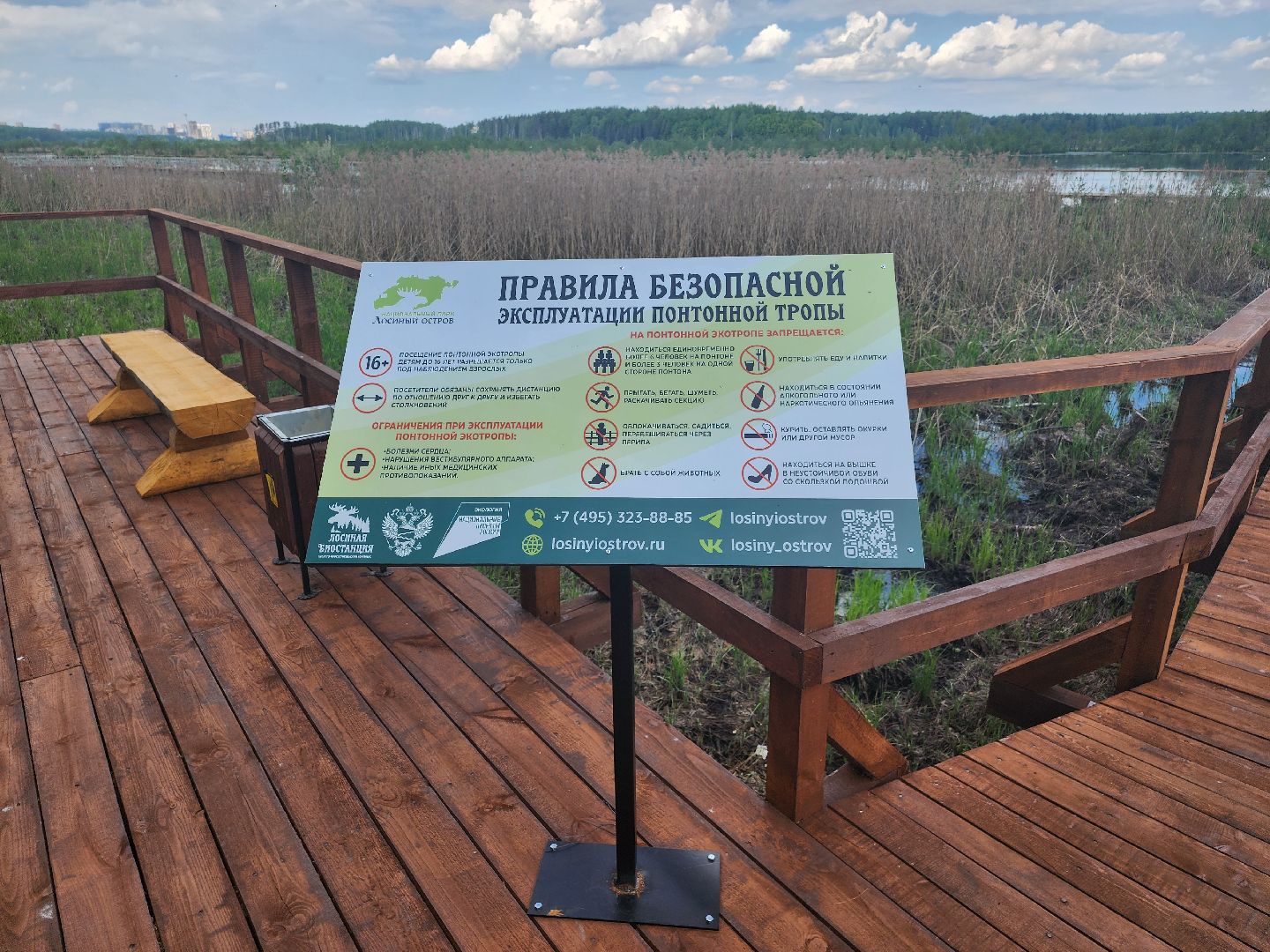 лосиный остров, понтонная тропа,