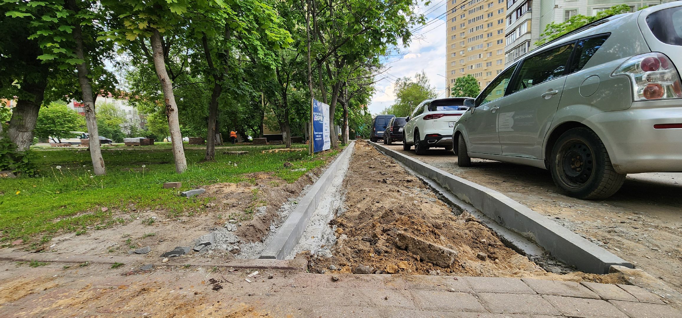 раменское, благоустройство, комплексное благоустройство двора дома 9 на улице Гурьева,