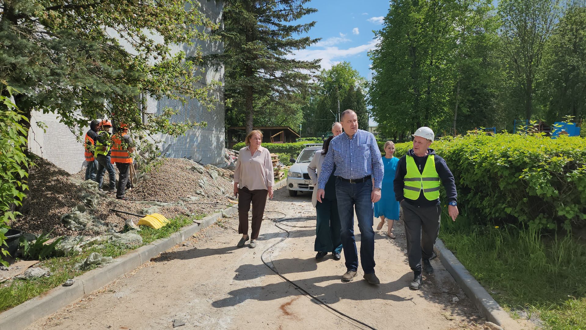 серпухов, поселок пролетарский, капитальный ремонт, детский сад, глава серпухова,