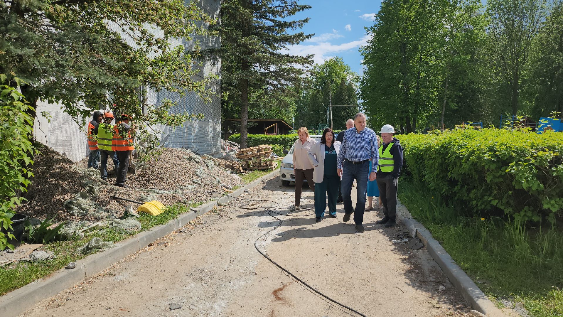 серпухов, поселок пролетарский, капитальный ремонт, детский сад, глава серпухова,