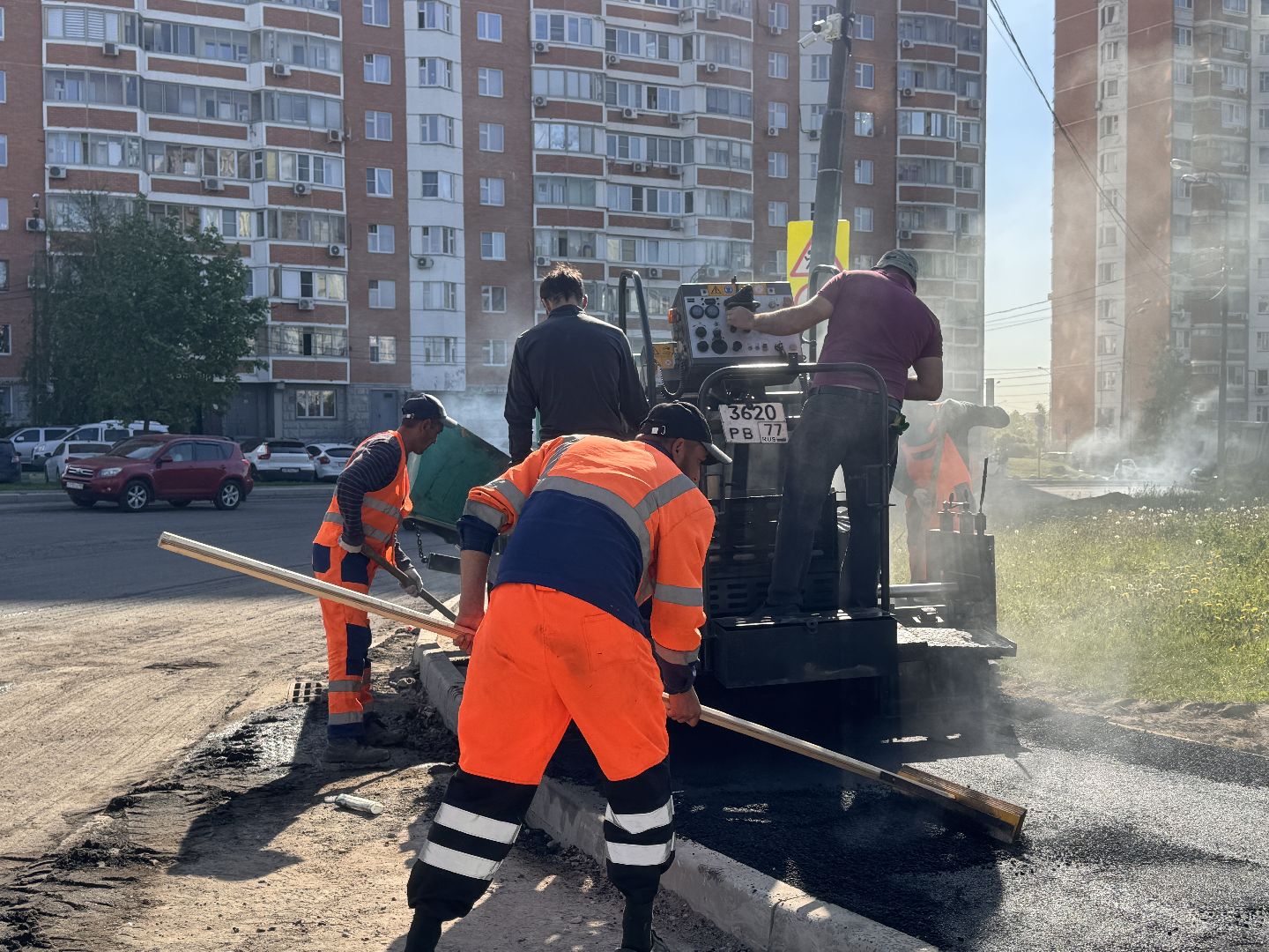 Одинцово, Ремонт тротуаров, дороги подмосковья,
