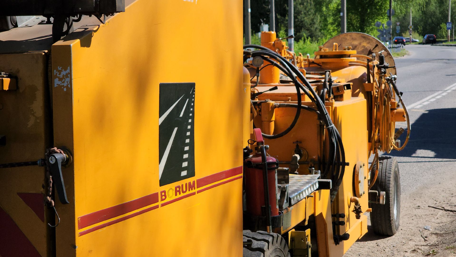 Дубна, Дорожная разметка, Благоустройство, обновление разметки,