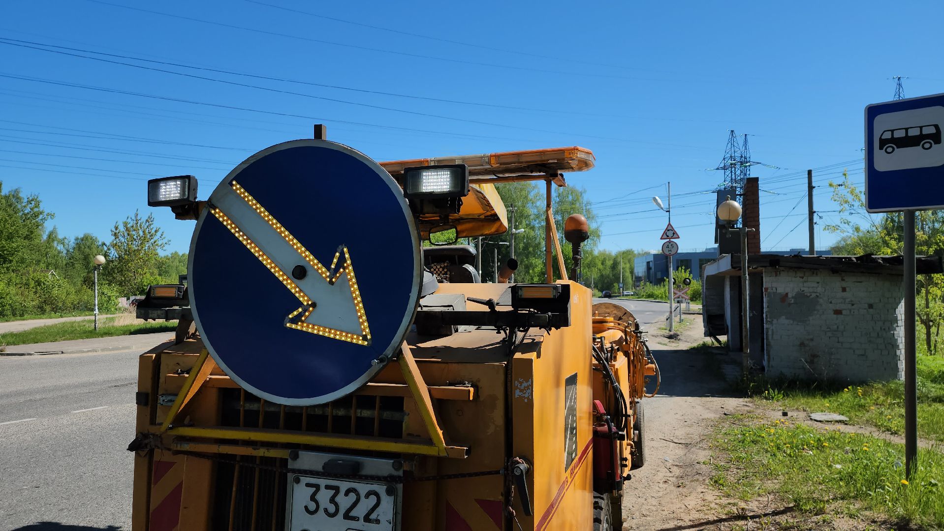 Дубна, Дорожная разметка, Благоустройство, обновление разметки,