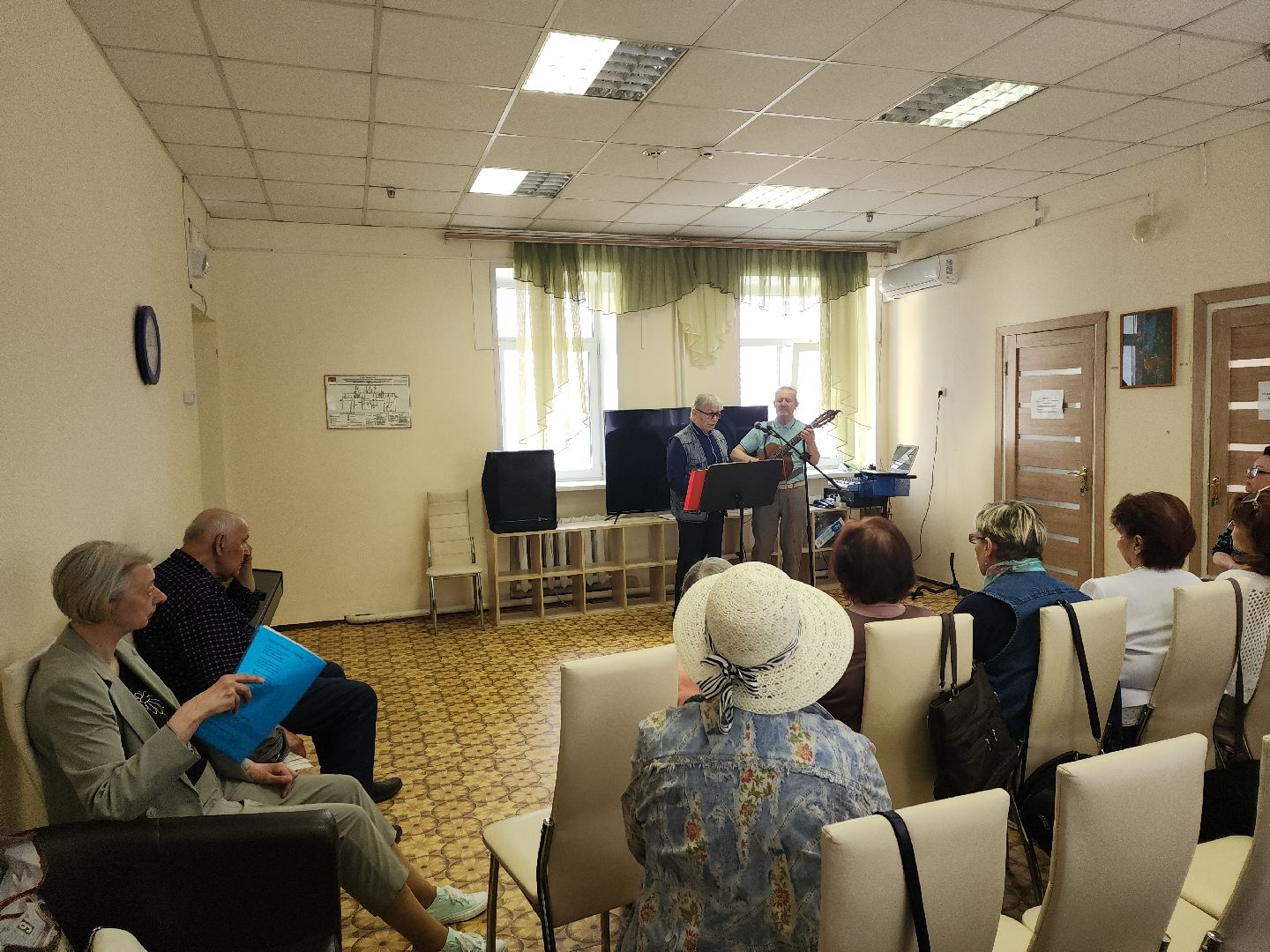 пушкино, концерт, волонтерство, активное долголетие, музыка, пение,