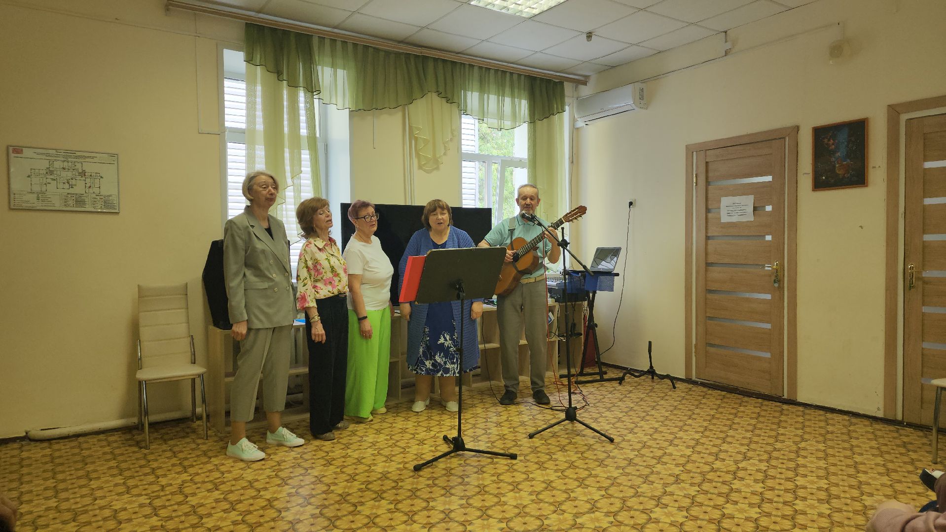 пушкино, концерт, волонтерство, активное долголетие, музыка, пение,