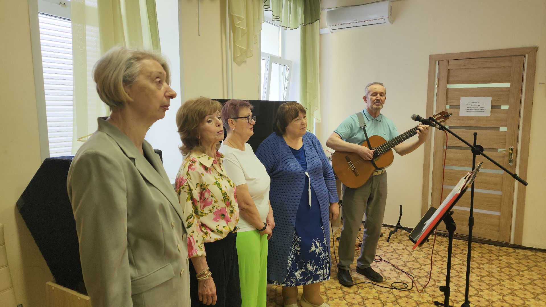 пушкино, концерт, волонтерство, активное долголетие, музыка, пение,