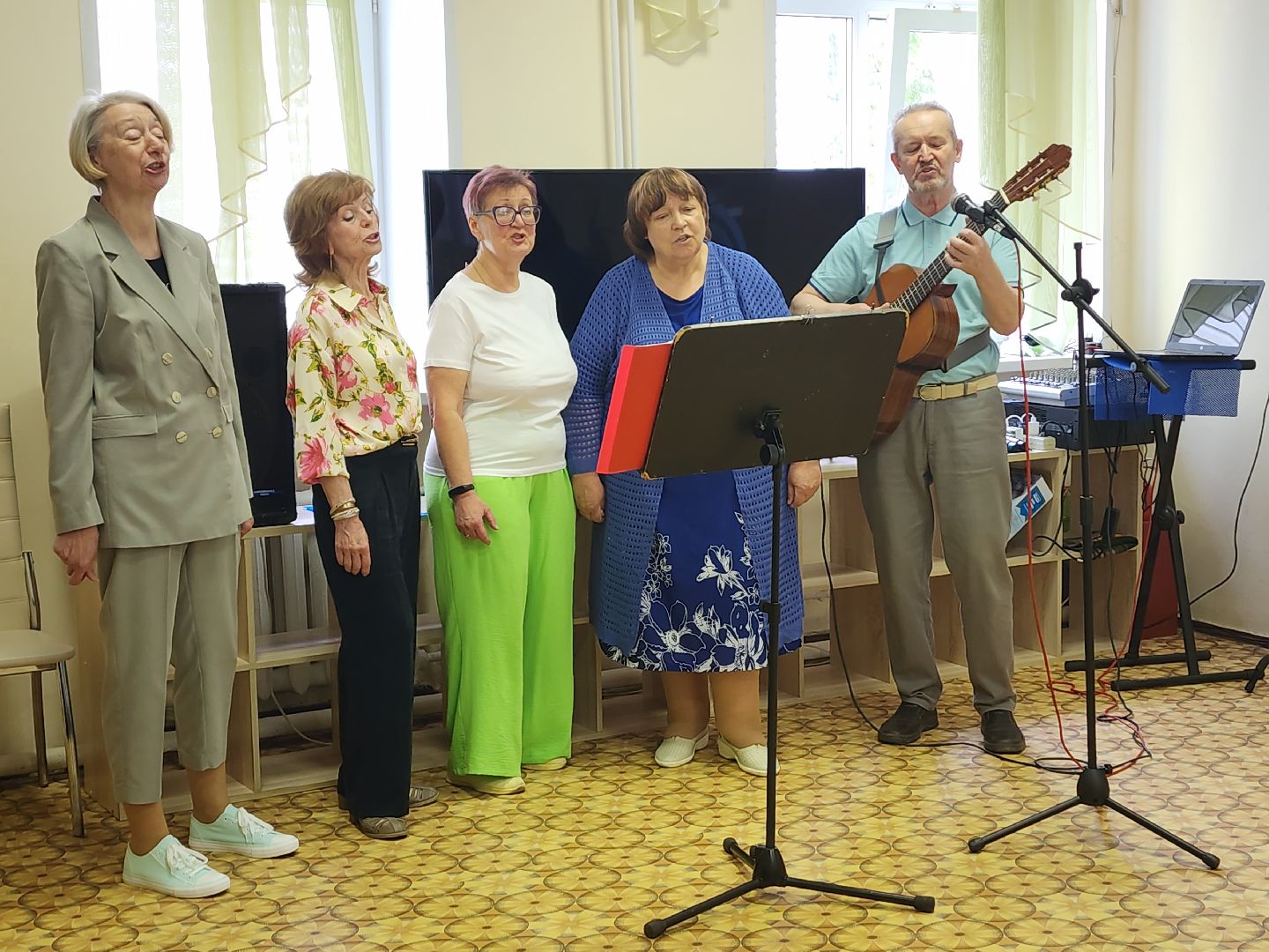 пушкино, концерт, волонтерство, активное долголетие, музыка, пение,