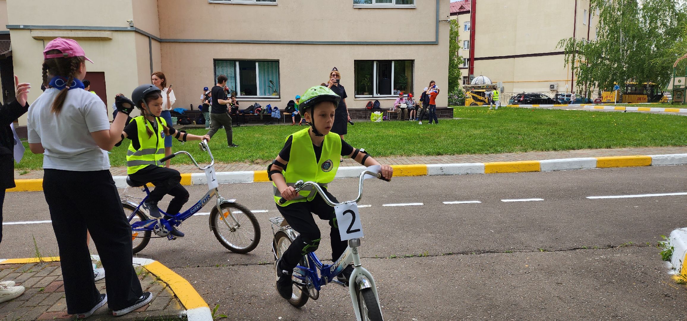 раменское, образование, соревнование по велосипедной езде среди школьников,