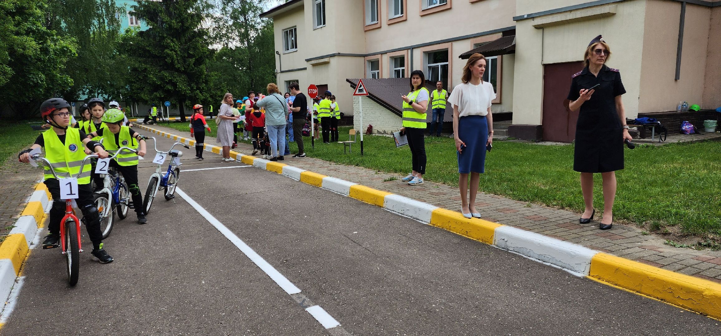 раменское, образование, соревнование по велосипедной езде среди школьников,