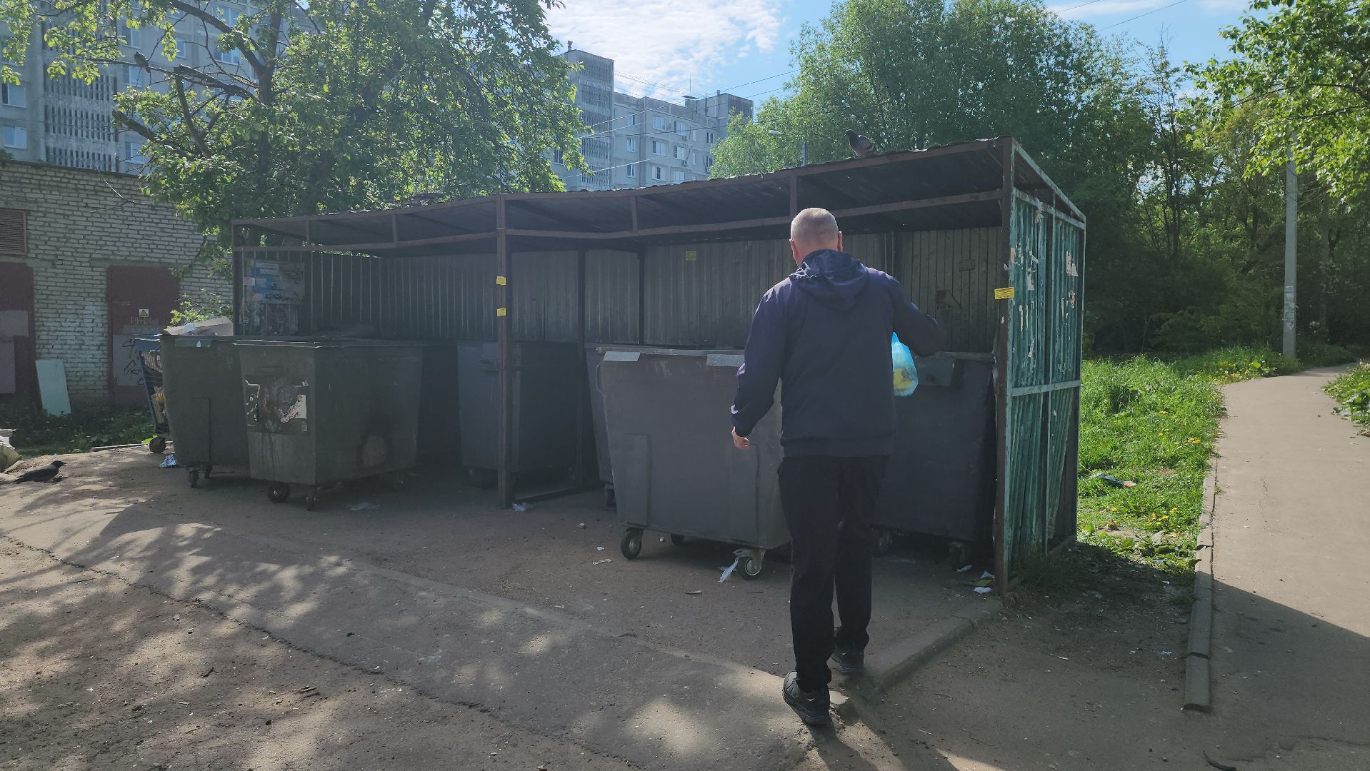 серпухов, подмосковье, контейнерная площадка, жкх,