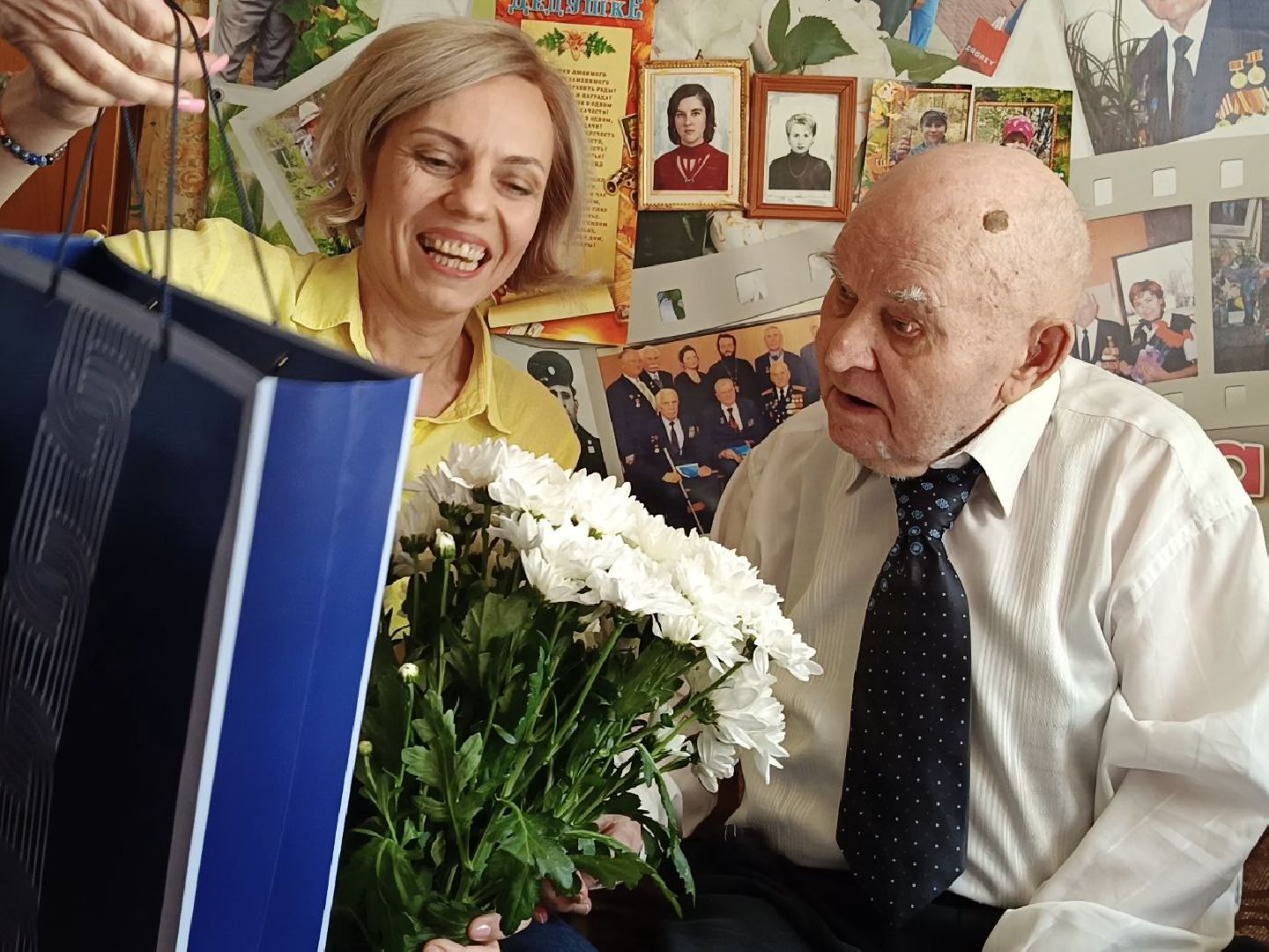 Солнечногорск, участник вов, почетный гражданин, день рождения, 101 год,