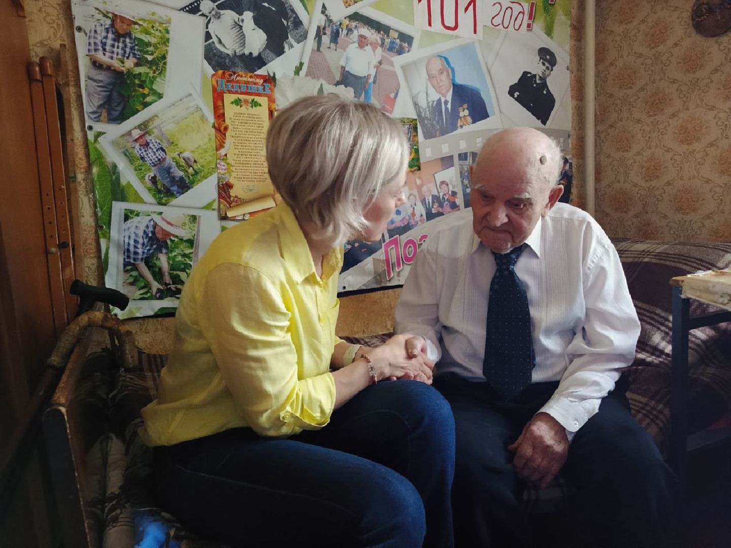 Солнечногорск, участник вов, почетный гражданин, день рождения, 101 год,