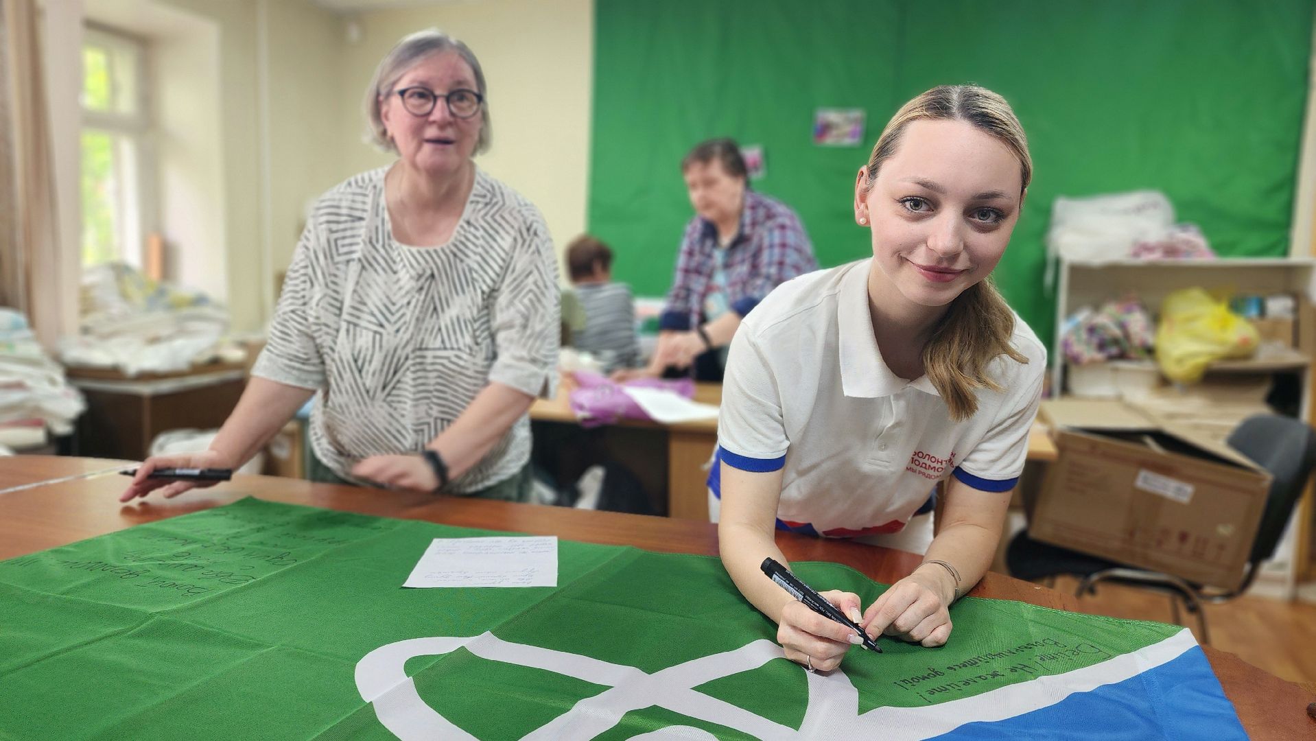 протвино, цми, волонтеры, флаг, поддержка, сво, спецоперация,