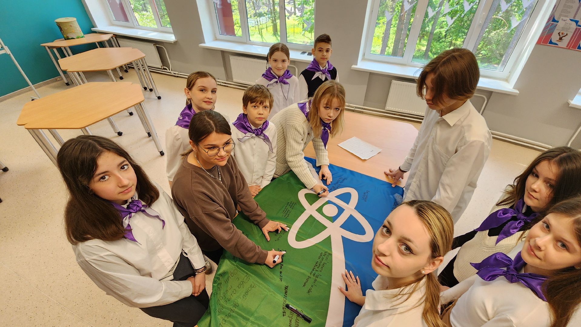 протвино, цми, волонтеры, флаг, поддержка, сво, спецоперация,