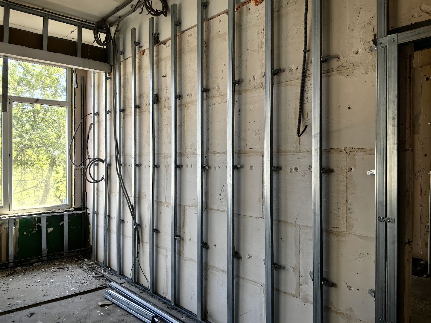 капитальный ремонт, школа, фасад, кровля, оборудование, техника, бригада рабочих, объект,