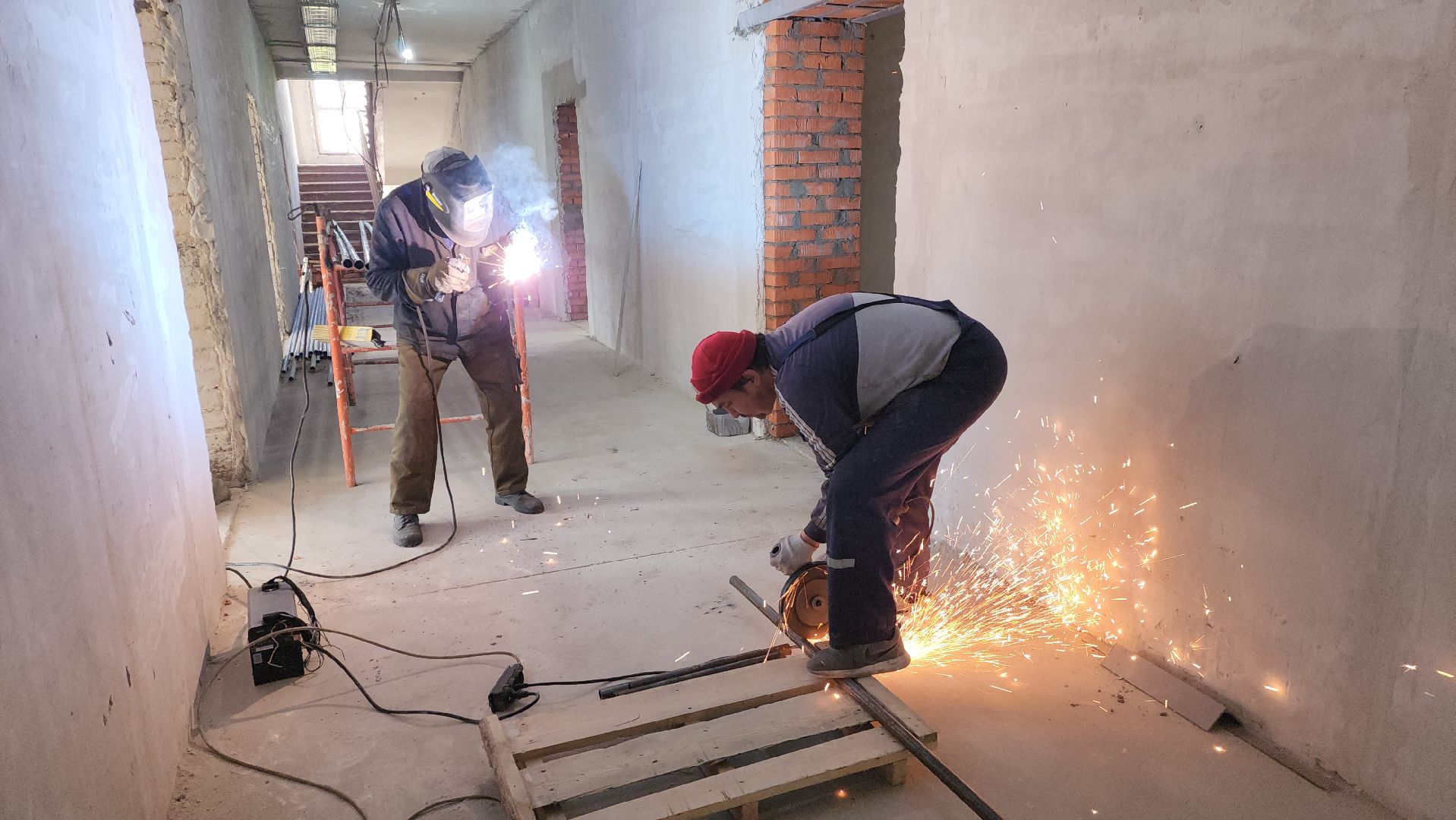 шатура, капетальный ремонт школы, школа 1 корпус 2, шатурторф,