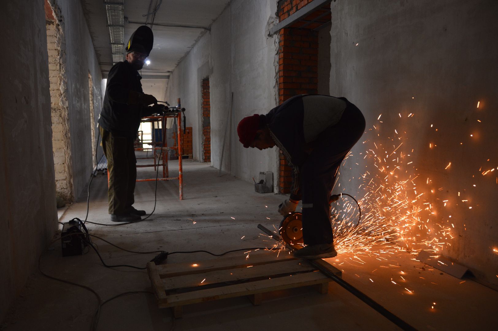 шатура, капетальный ремонт школы, школа 1 корпус 2, шатурторф,