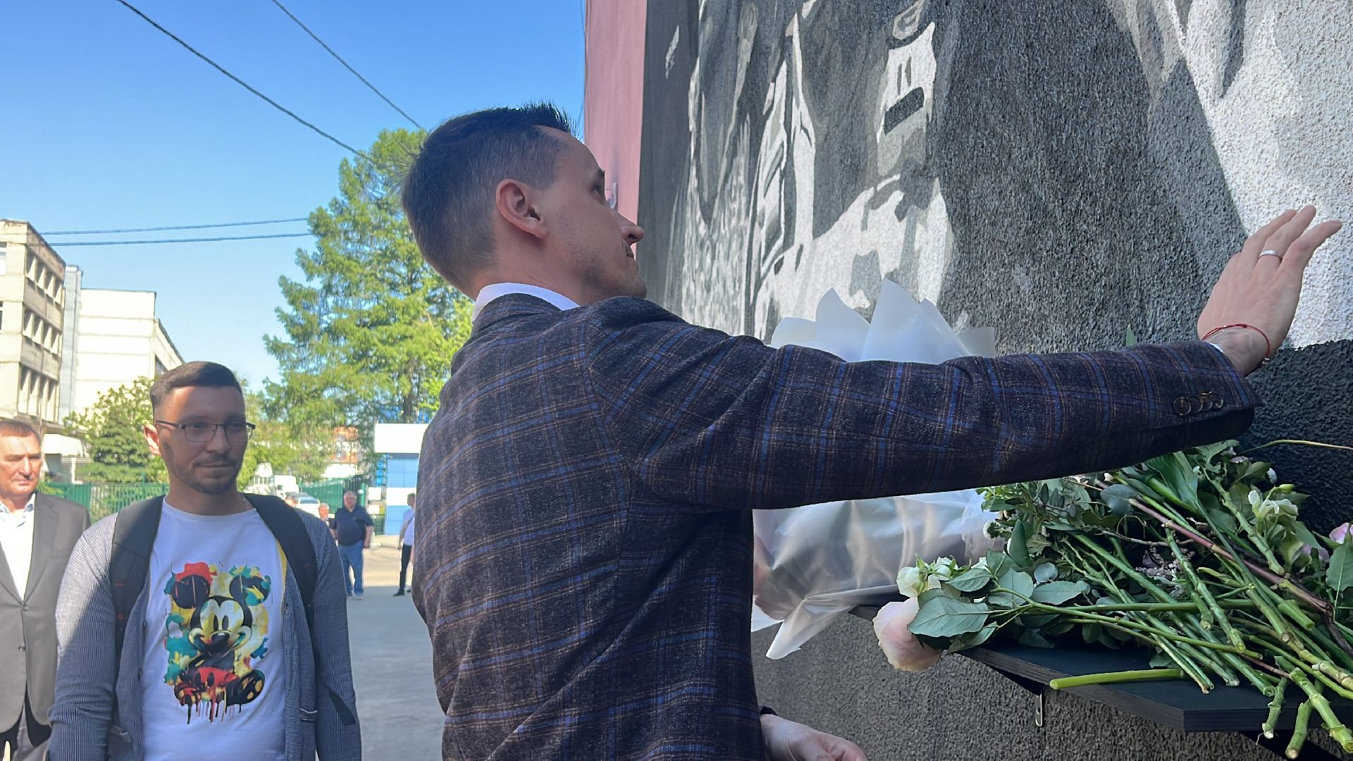 военкор, мурал, семен еремин, мурал в балашихе,герои, герои сво,