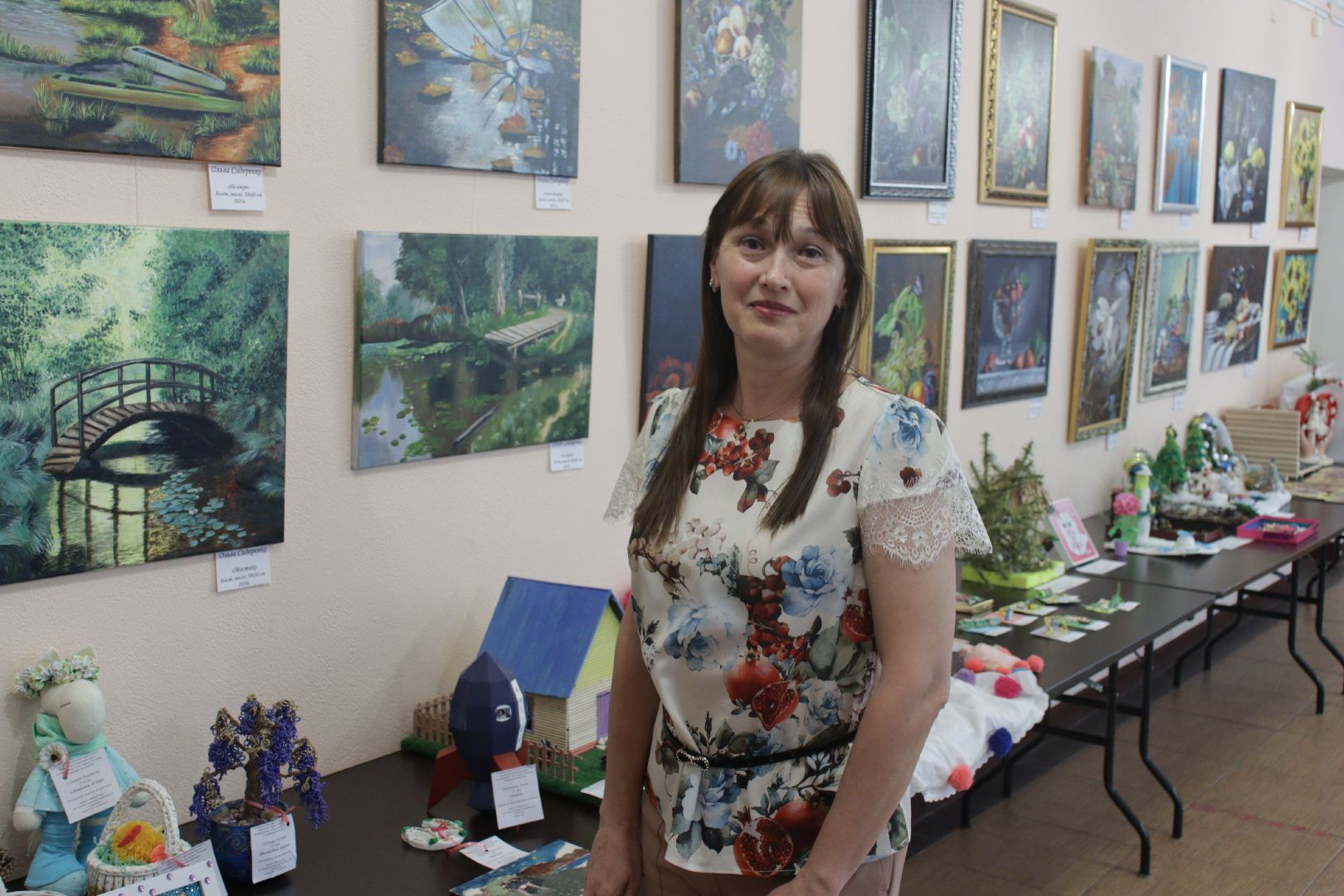 дзержинский, культурно-эстетический центр, Ольга Сидоренко, выставка,