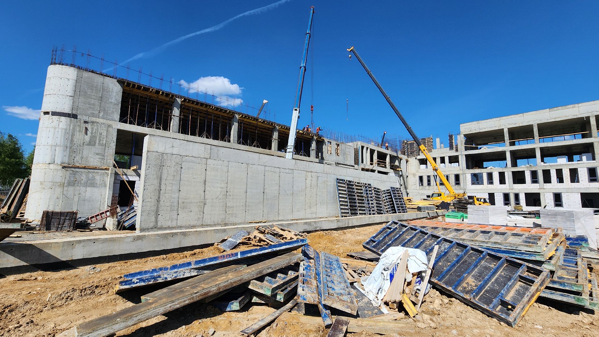 кашира, строительство, административное здание, овд, полиция, инженерные системы, отопление, водоотведение,