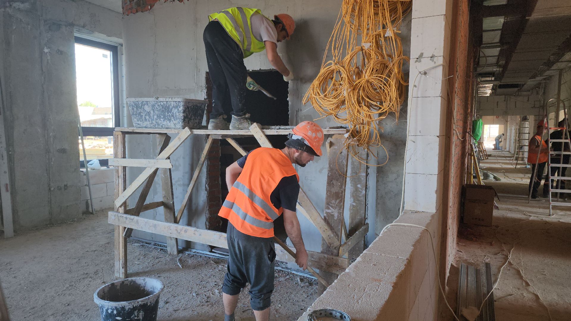 кашира, строительство, административное здание, овд, полиция, инженерные системы, отопление, водоотведение,