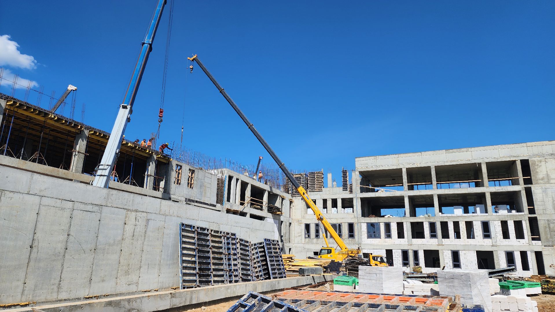 кашира, строительство, административное здание, овд, полиция, инженерные системы, отопление, водоотведение,