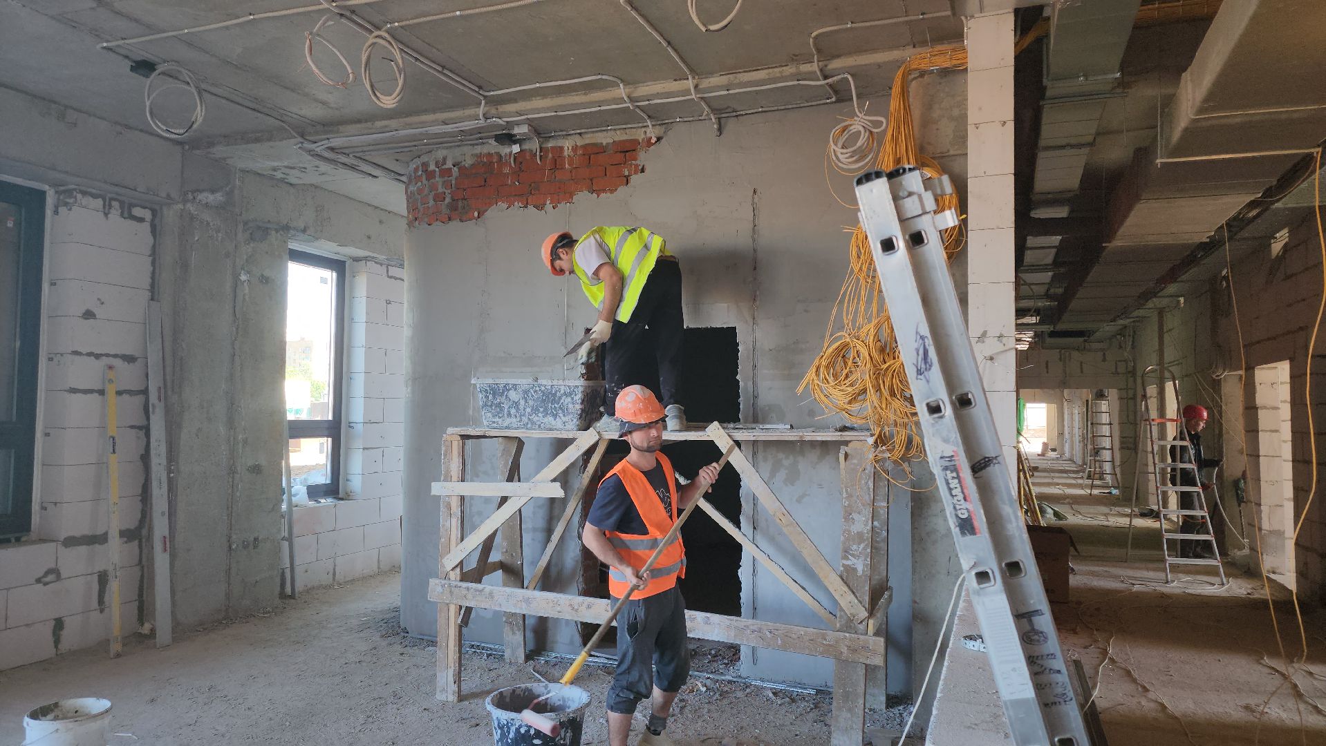 кашира, строительство, административное здание, овд, полиция, инженерные системы, отопление, водоотведение,