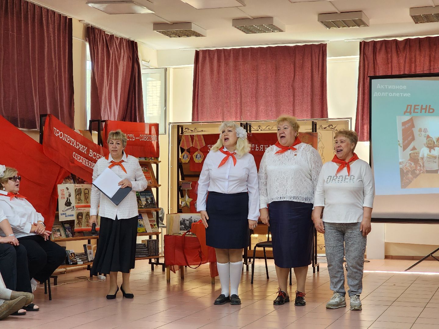 ногинск, активное долголетие, пионеры, общество, жители, библиотека,