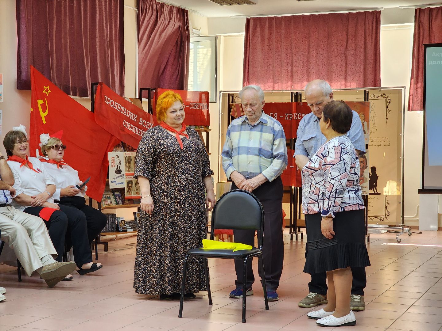 ногинск, активное долголетие, пионеры, общество, жители, библиотека,