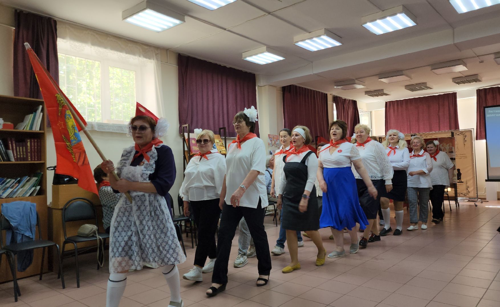 ногинск, активное долголетие, пионеры, общество, жители, библиотека,