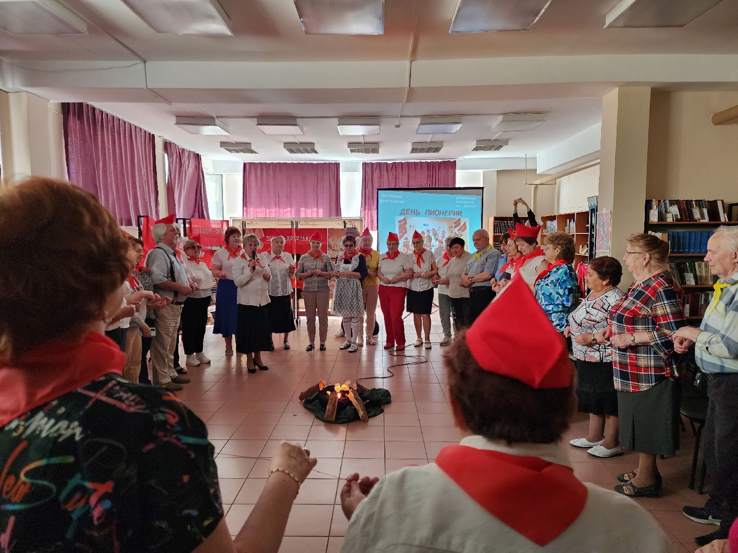 ногинск, активное долголетие, пионеры, общество, жители, библиотека,