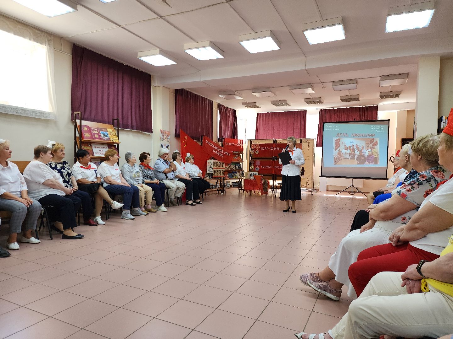 ногинск, активное долголетие, пионеры, общество, жители, библиотека,