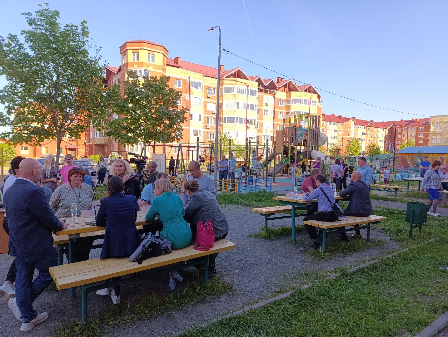 Бронницы, Выездная администрация, Микрорайон Марьинский, Вопросы населения, Вопрос о ремонте школы,