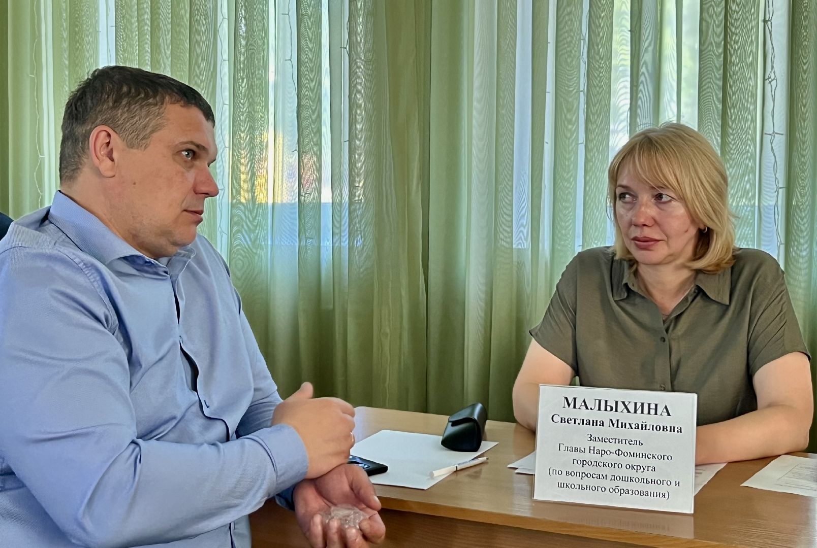 наро-фоминский городской округ, апрелевка, ремонт детского сада, выездная администрация,