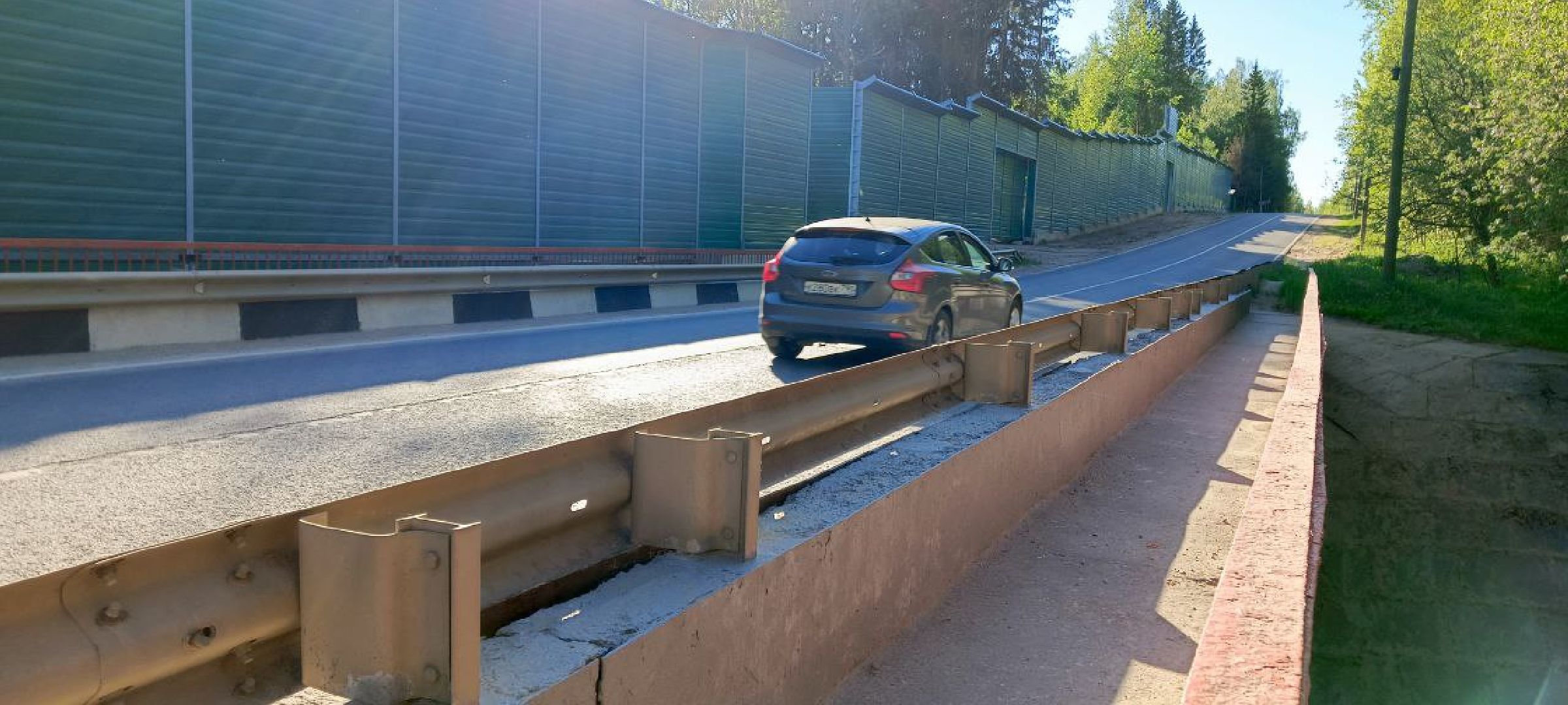 Мытищи, Выездная администрация, дорога, мост, ремонт, дорожные знаки,