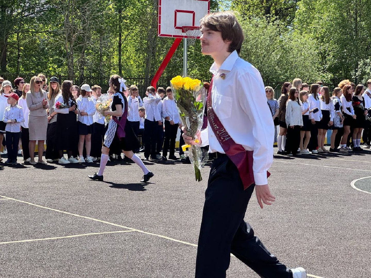 последний звонок, выпускники, школа,