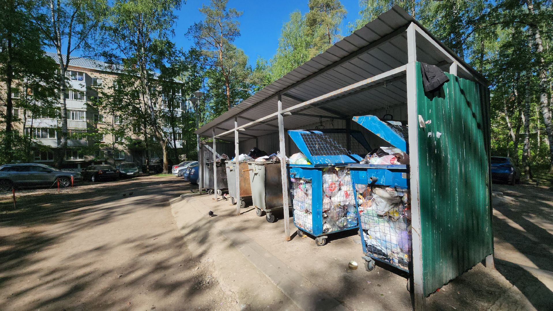 Дубна, тбо, крупногабаритные отходы, Контейнер для мусора, жкх,